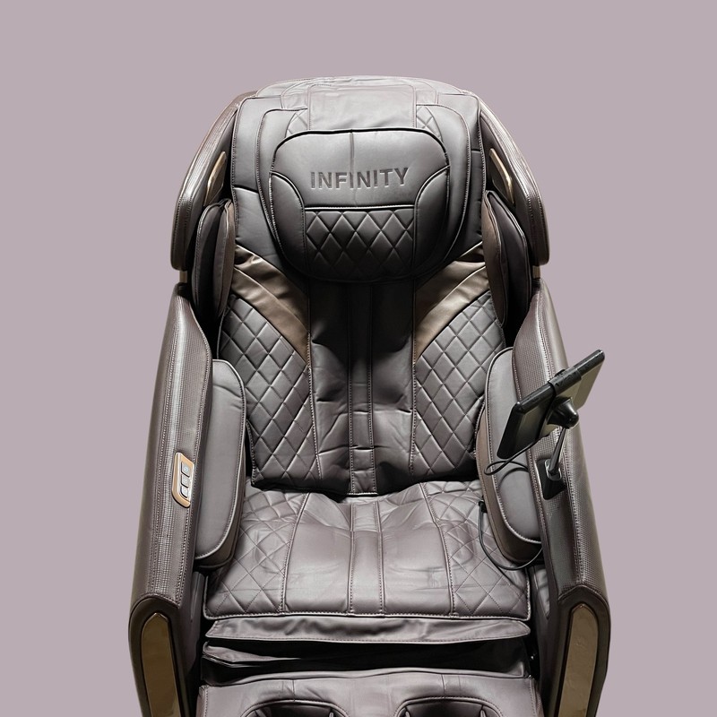 Infinity Mosaic 4D FULL-BODY MASSAGER Zero gravity Recline Massage Chair Brown gallery