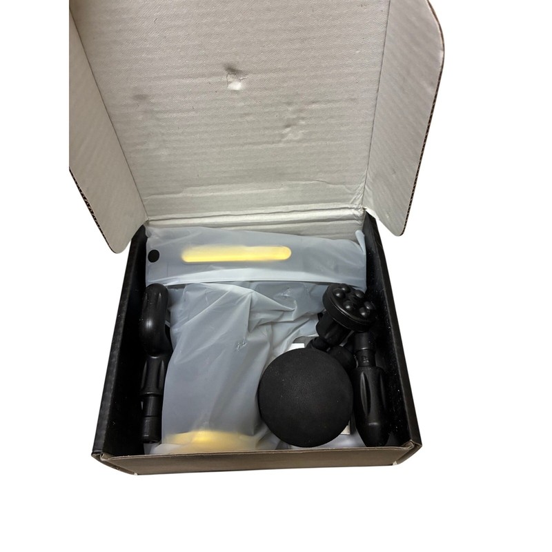 Portable Mini Handheld Massage Gun CX-157 Rechargeable 4 Interchangeable Heads gallery