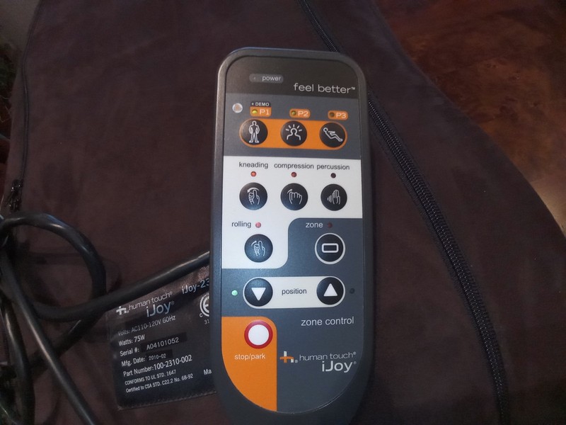 Human Touch iJoy 2310 Massage Chair REMOTE, USED, fully functional , gallery