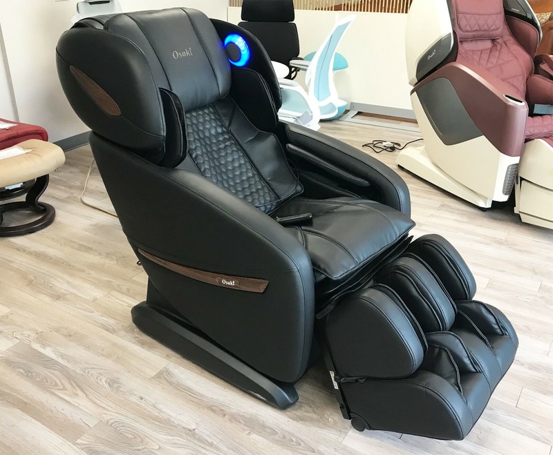 Osaki OS-PRO Alpina Massage Chair S L Track Heat Zero Gravity Recliner Black gallery