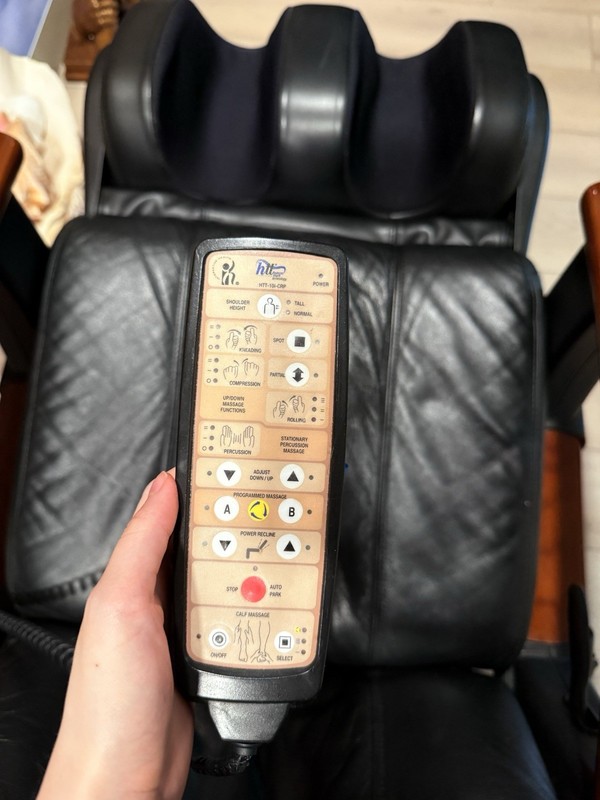 Human Touch WholeBody 5.1 Massage Recliner, Power Recline, Calf, Remote, Black gallery