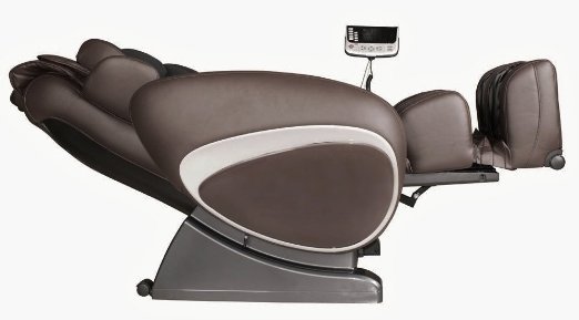 Brown Osaki OS-4000T Zero Gravity Shiastu Massage Chair Recliner w/ Foot Rollers