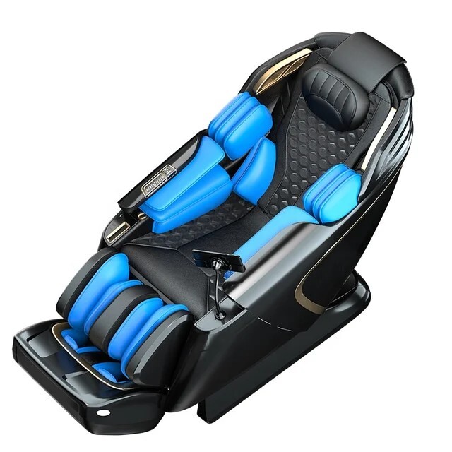 Luxury Full Body 4D Zero Gravity Massage Chair Heating Ai Voice SL Track 2025 gallery