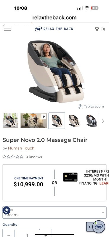 Super Novo 2.0 Massage Chair gallery