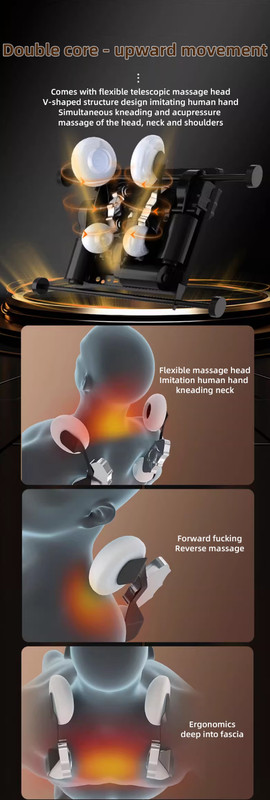 3 Year Warranty Dual core movement Full Body Airbag Zero Gravity Massage Chair gallery