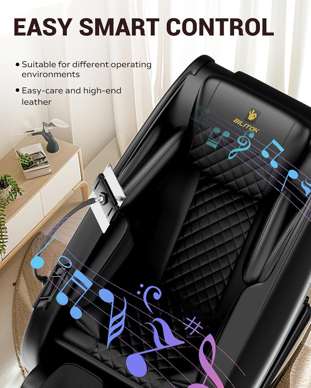 Zero Gravity Full Body Massage Chair Recliner W/Heat Air Compression 5 Auto Mode gallery