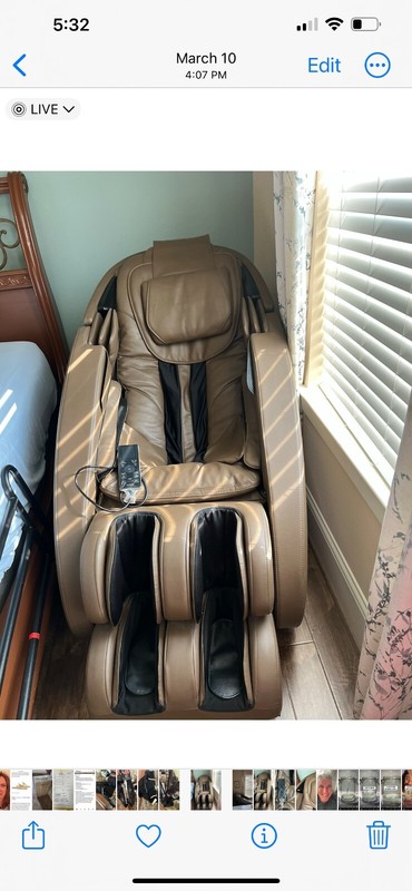 human touch Novo permium zero gravity massage chair gallery