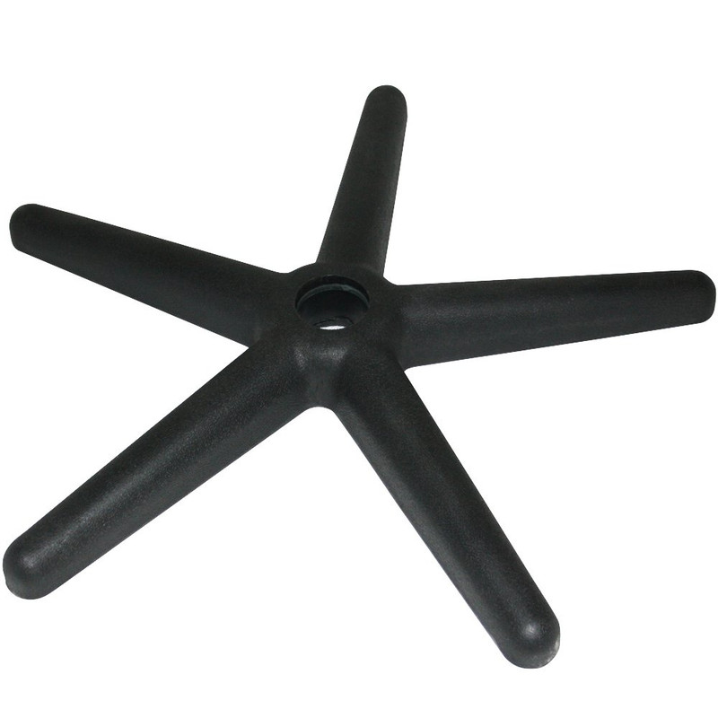 Black Pneumatic Rolling Massage Stool - Comfortable and Adjustable Design gallery