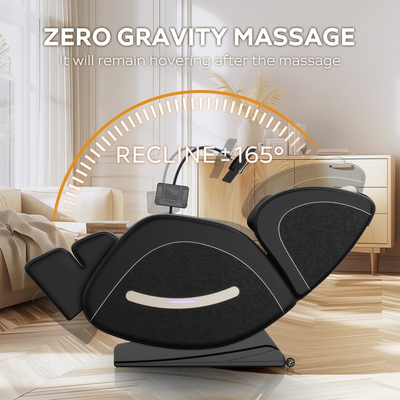 Zero Gravity Massage Chair Recliner with Full Body Air Pressure & Heating gallery