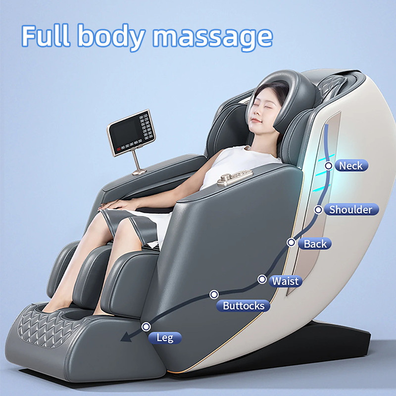 8D Zero Gravity Massage Chair Full Body Recliner with Airbags Heating Bluetooth gallery