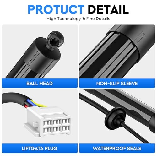 Rear Left Tailgate Power Lift Support Shock Strut Compatible with Toyota RAV4 gallery