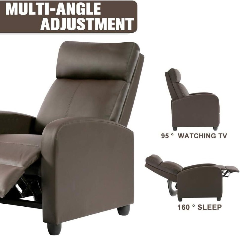 Recliner Chair Reading Chair Winback Single Sofa Home Theater Seating Modern gallery