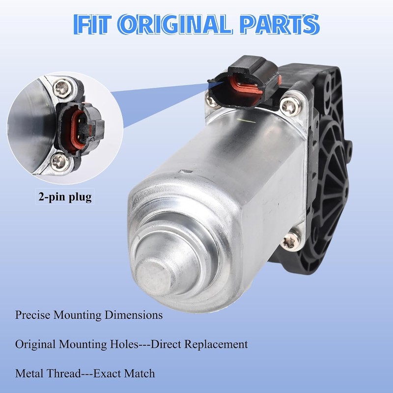 Window Motor Front Left Driver Side 742-250 Compatible with 1986-1996 Ford gallery