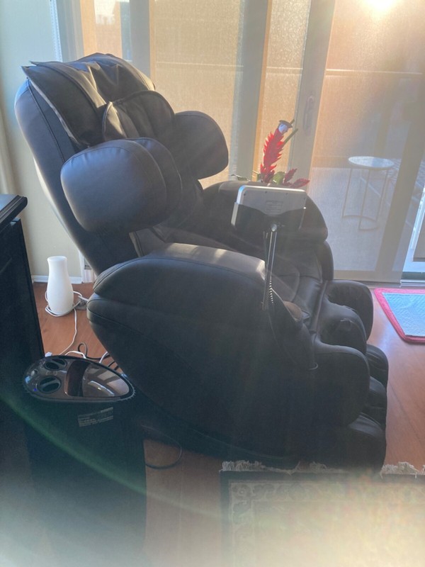 Ideal ic-smart full body massage chair zero gravity shiatsu perfect brown gallery