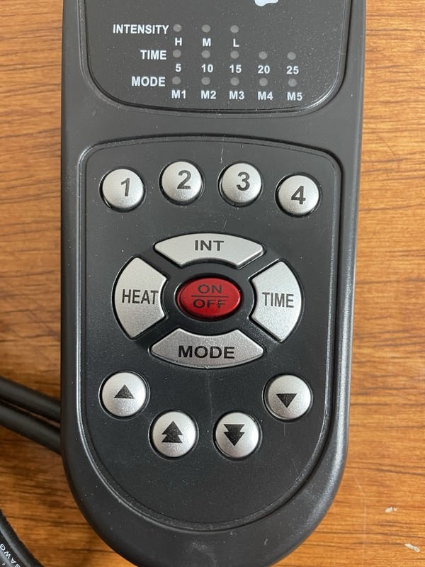 Massage Chair Replacement Remote Control Only with 5 Pin Connector gallery