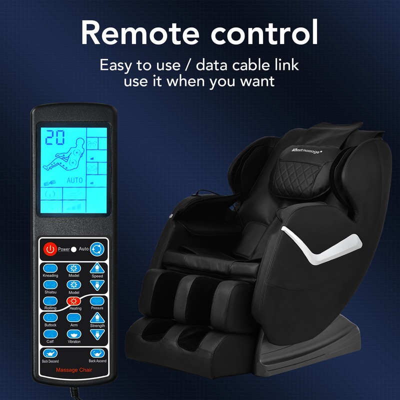 Massage Chair,Electric Shiatsu Full Body Zero Gravity Massage Recliner Chair gallery