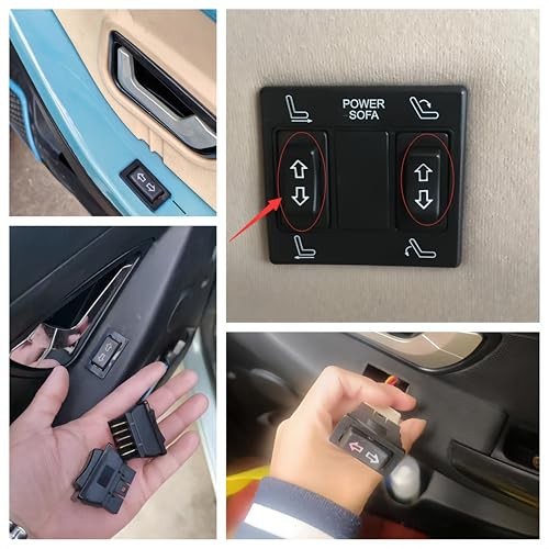 4Pcs 5 Pin Car Window Switch 12V 20A Control Power Window Lift Automobile Car gallery