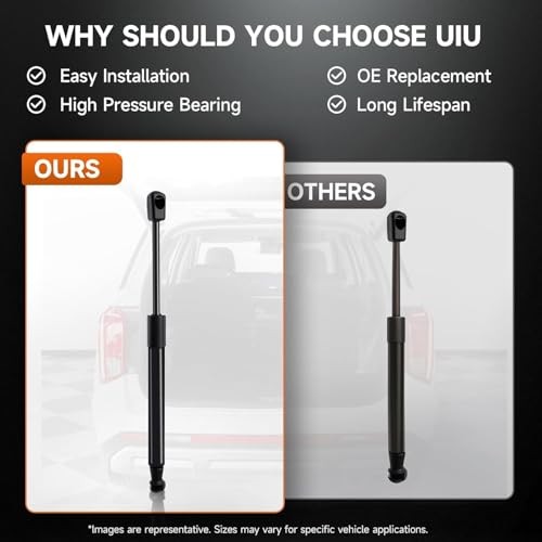 2PCS Rear Tailgate Power Lift Support Shock Struts 1668901130/1669802164 gallery