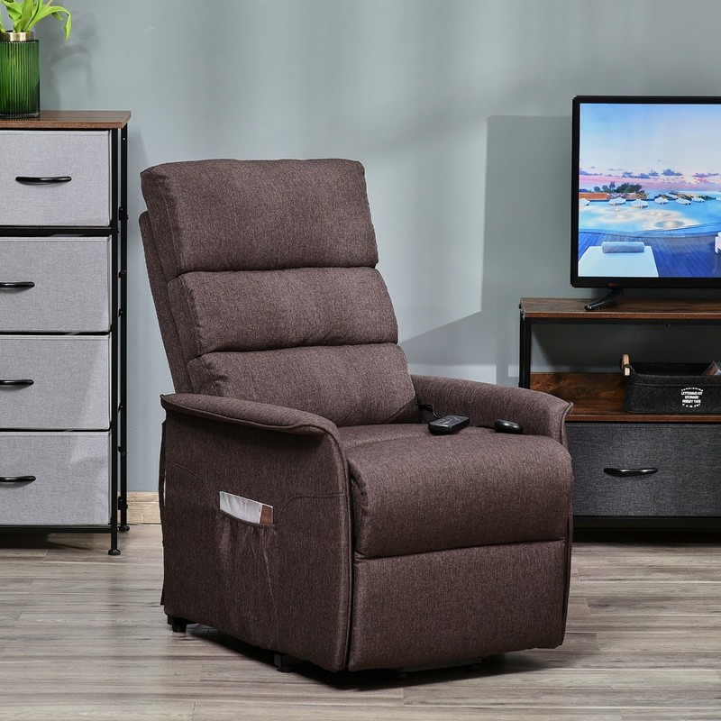 Electric Power Lift Recliner Massage Chair Vibration for Elderly Living Room gallery