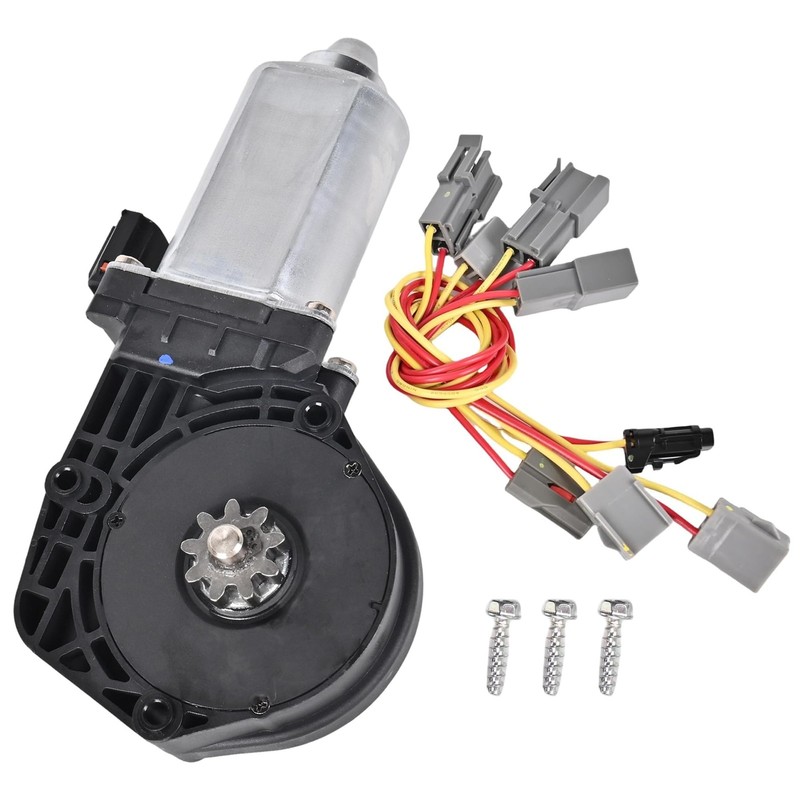 Window Motor Front Left Driver Side 742-250 Compatible with 1986-1996 Ford