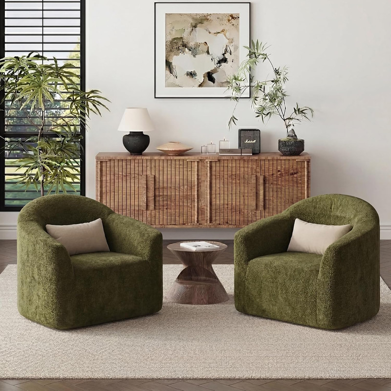 Frameless Cloud-Like Accent Chairs, Comfy Sofa for Living Room & Home Office gallery