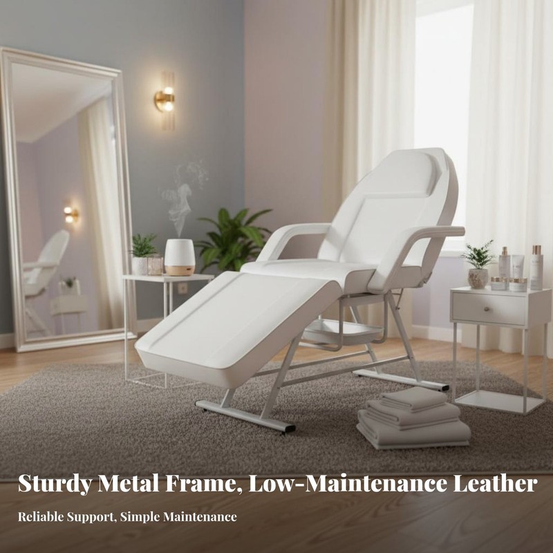 1 Piece Adjustable Permanent Design Chair Removable Armrests Foldable Beauty gallery