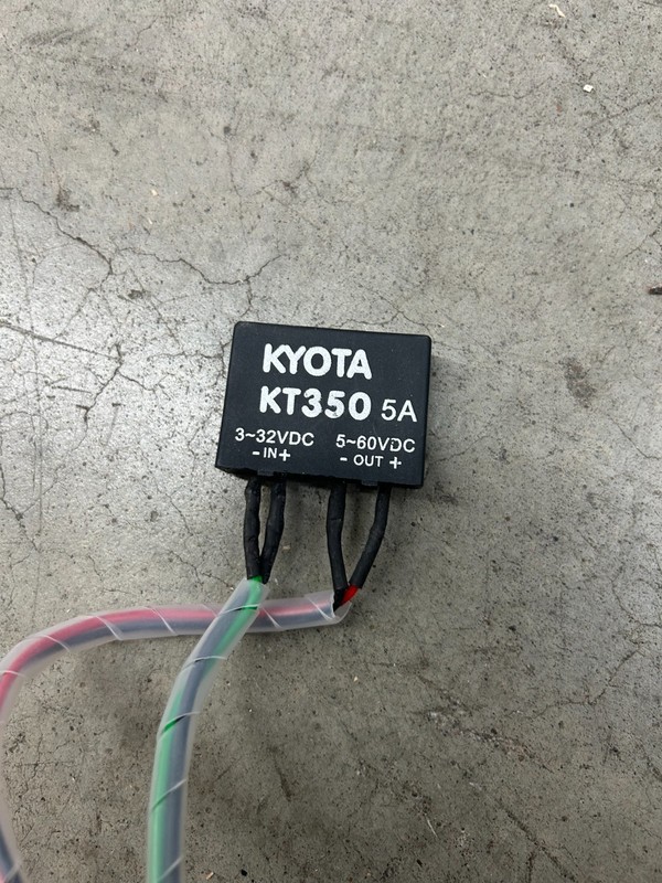 Kyota KT350 Solid State Relay 5A 3-32 VDC IN, 5-60 VDC OUT