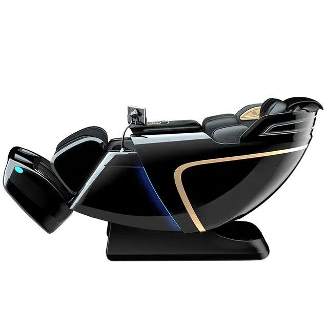 Luxury Full Body 4D Zero Gravity Massage Chair Heating Ai Voice SL Track 2025 gallery