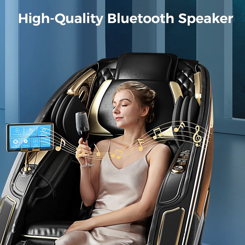 WANKO Elysium Extra Long SL-Track Zero Gravity Full Body Recliner Massage Chair gallery