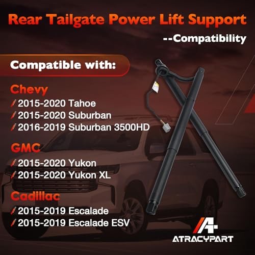 Rear Tailgate Power Lift Gate Struts Fits 15-20 Chevy Tahoe Suburban Yukon | gallery