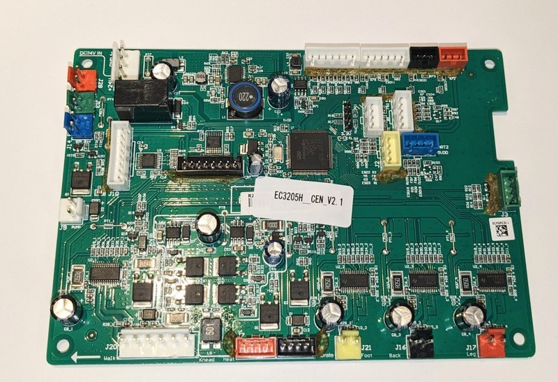 Osaki 4000XT Massage Chair Main PCB, Lower board, MCB, Mother Board