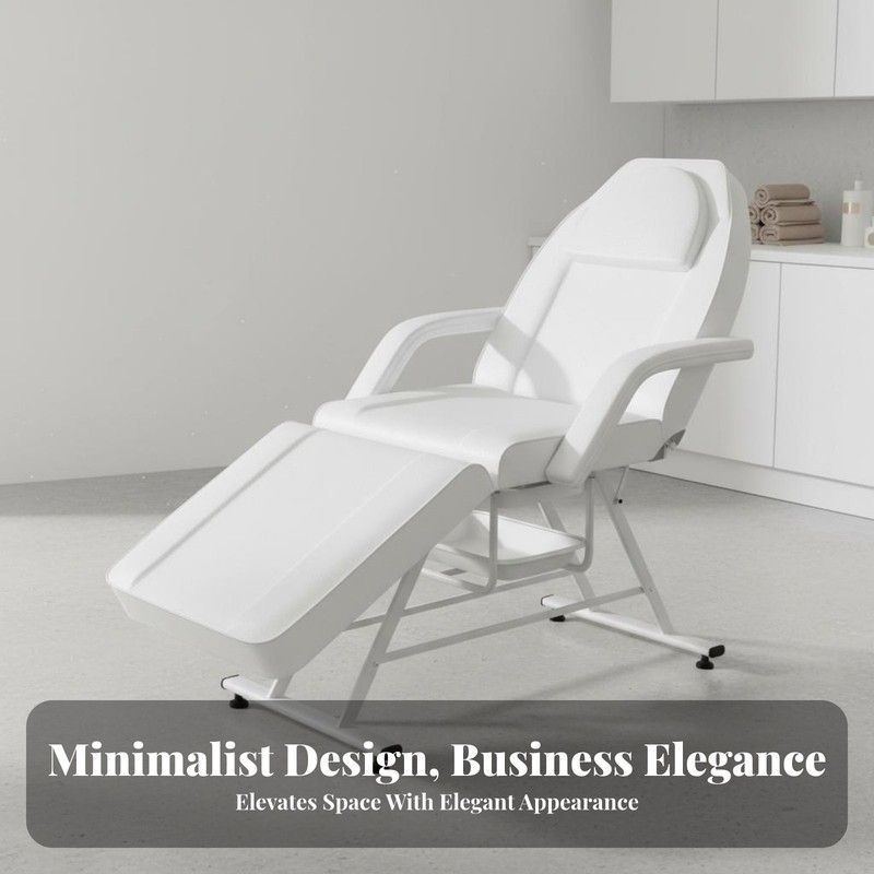 1 Piece Adjustable Permanent Design Chair Removable Armrests Foldable Beauty gallery