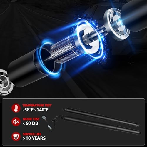 Electric Tailgate Power Lift Support Shock Struts, Compatible BB5Z-14B351-A gallery